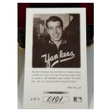 Joe DiMaggio 1993 Pinnacle Complete Set Tin WITH AUTO and COA - 30-Card Exclusive Baseball Set