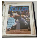 HARMON KILLEBREW ENTIRE BINDER - 160+ Cards, Photos, and More! - Minnesota Twins Baseball