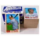 1982 Topps Traded Complete Baseball Set w/ Beautiful Cal Ripken Jr. RC #98T