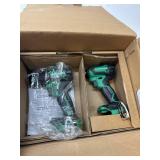 $219 Metabo HPT  18-Volt Cordless Brushless 1/2" Drill & 1/4" Impact Driver Combo Kit