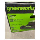 $399 Greenworks  21" 40-Volt Cordless Brushless Self-Propelled Lawn Mower *Battery defective*