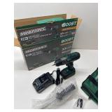 $130 Masterforce BOOST  20-Volt Brushless Cordless 1/2" Drill Kit