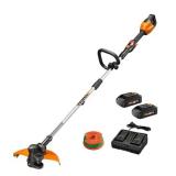 $180 WORX  13" 40-Volt Cordless String Trimmer & Edger
