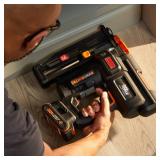 $200 WORX  Nitro  20-Volt Brushless Cordless 16-Gauge Straight Finish Nailer Kit