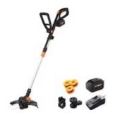 $145 WORX  12" 20-Volt Cordless String Timmer & Edger
