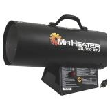 $138 Mr. Heater 35,000 BTU Propane Forced-Air Heater #MH35FA, Black