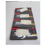 4 PACK Feit Electric 8" Bright White Rechargeable LED Cabinet Door Light