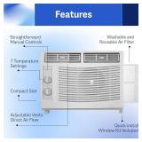 $180 Cool Living 5,000 BTU 9.7 EER 115V Window Mount Room Air Conditioner AC Unit