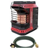 $324 Mr. Heater MH11BFLEX Buddy FLEX 11,000 BTU Portable Propane Heater with 10-Feet Propane Hose Assembly Bundle (2 Items)