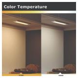 2 PACKGood Earth   Adjustable 120-Volt 160 Lumen 12" Integrated LED Strip Light With Remote