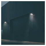 Patriot Lighting  Solar-Powered 120  Motion Sensing LED Black Outdoor Security Area Light
