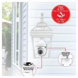 Energizer Smart 1080p Pan and Tilt Light Socket Camera without voice control: Indoor Security, Wi-Fi, Smartphone App Control