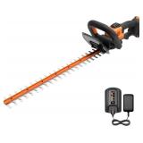 WORX  22" 20-Volt Cordless Hedge Trimmer