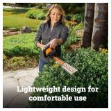 WORX  22" 20-Volt Cordless Hedge Trimmer