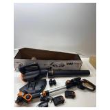 $149 WORX  12" 20-Volt String Trimmer/Edger & 20-Volt Leaf Blower 2-Tool Cordless Combo Kit