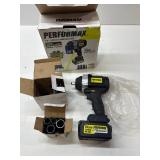 Performax   20-Volt Cordless 1/2" Impact Wrench Kit