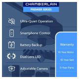 $426 Chamberlain  1-1/4 HP Belt Drive Garage Door Opener *MISSING MOTOR*