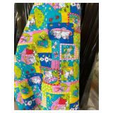 WHOLESALE $1,200 DREAMY CATS & DOGS MULTI-COLOR PRINT BROADCLOTH FABRIC ROLL, APPROX 122 YDS, 60"W, 80% POLY / 20% COTTON, DAYCARE, PET, CRAFT, SEWING & RESELLER LOT