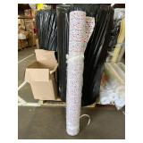 WHOLESALE $2,000 VALLETTA WHITE/MULTI RAINBOW POLKA DOT FABRIC ROLL, APPROX 121 YDS, MULTI-COLOR DOT PRINT, DAYCARE, PRESCHOOL, NURSERY, QUILTING, SEWING, CRAFT, NAP MATS, PILLOWS, BLANKETS, PARTY DEC