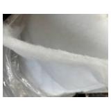 WHOLESALE $1,000 LOFTED POLYESTER BATTING ROLL, APPROX 73 YDS, QUILT BATTING, UPHOLSTERY PADDING, CUSHIONS, COMFORTERS, PET BEDS, MATTRESS TOPPERS, CRAFTS, SOFT GOODS MANUFACTURING & RESELLER LOT