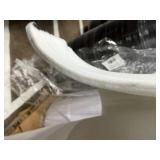 WHOLESALE $1,500 DENSE SOFT POLYESTER PADDING ROLL, APPROX 73 YDS, APPROX 3/4" THICK, WHITE NONWOVEN CUSHION / BATTING MATERIAL, UPHOLSTERY, MATTRESS PADS, ORTHOPEDIC SUPPORTS, PET BEDS, CRAFTS, PACKA