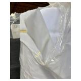 WHOLESALE $3,000 LOT OF 3 WILLIAM J. DIXON CO. 1758 WHT LOOP FABRIC ROLLS, APPROX 300 TOTAL YARDS, WHITE HOOK & LOOP FASTENER MATERIAL (VELCRO LOOP COMPATIBLE), ORTHOPEDIC BRACES, SUPPORTS, STRAPS