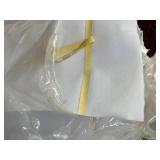WHOLESALE $3,000 LOT OF 3 WILLIAM J. DIXON CO. 1758 WHT LOOP FABRIC ROLLS, APPROX 300 TOTAL YARDS, WHITE HOOK & LOOP FASTENER MATERIAL (VELCRO LOOP COMPATIBLE), ORTHOPEDIC BRACES, SUPPORTS, STRAPS