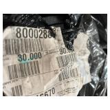 WHOLESALE $2,500+ 3 ROLLS BLACK CHAR-FLAMED LAMINATED FOAM, 56"W X 30 YDS EACH, APPROX 90 TOTAL YARDS, 1/2" THICK, MEDICAL & ORTHOPEDIC PADDING, UPHOLSTERY, AUTOMOTIVE INTERIOR, SOUND DAMPENING, C