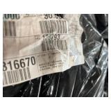 WHOLESALE $2,500+ 3 ROLLS BLACK CHAR-FLAMED LAMINATED FOAM, 56"W X 30 YDS EACH, APPROX 90 TOTAL YARDS, 1/2" THICK, MEDICAL & ORTHOPEDIC PADDING, UPHOLSTERY, AUTOMOTIVE INTERIOR, SOUND DAMPENING, C