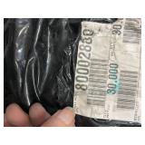WHOLESALE $2,500+ 3 ROLLS BLACK CHAR-FLAMED LAMINATED FOAM, 56"W X 30 YDS EACH, APPROX 90 TOTAL YARDS, 1/2" THICK, MEDICAL & ORTHOPEDIC PADDING, UPHOLSTERY, AUTOMOTIVE INTERIOR, SOUND DAMPENING, C