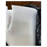 WHOLESALE $6,000+ 4 ROLLS WHITE TRICOT LAMINATED FOAM MATERIAL, APPROX 60"W X 30 YDS EACH, 120 TOTAL YARDS, APPROX 5/8" THICK, ORTHOPEDIC, REHABILITATION, CUSHIONING, PADDING, PADDED SHIPPING PROTECTI