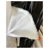 WHOLESALE $1,000 OPTIC WHITE SHEETING / BACKING FABRIC ROLL #2, APPROX 105 YDS, 60"W, GARMENT LINING, QUILT BACKING, BEDDING, PILLOW & MATTRESS COVERS, NAP MATS, PATTERN MAKING, COMMERCIAL SEWING,