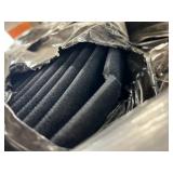 WHOLESALE $7,000+ 6 ROLLS BLACK LOOP-COMPATIBLE LAMINATED FOAM TEXTILE, 390 TOTAL YARDS, 1/8" CHAR FOAM CORE, TRICOT BACKING, ORTHOPEDIC BRACES, PROTECTIVE COVERS, SHOCK ABSORPTION, AUTOMOTIVE INTERIO