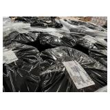 WHOLESALE $7,000+ 6 ROLLS BLACK LOOP-COMPATIBLE LAMINATED FOAM TEXTILE, 390 TOTAL YARDS, 1/8" CHAR FOAM CORE, TRICOT BACKING, ORTHOPEDIC BRACES, PROTECTIVE COVERS, SHOCK ABSORPTION, AUTOMOTIVE INTERIO