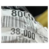 WHOLESALE $700+ 1 ROLL SOFT BLACK KNIT TERRY CLOTH FABRIC, 38 YARDS, 60"W ABSORBENT MATERIAL *APPAREL, LOUNGEWEAR, JOGGERS, HOODIES, SPA ROBES, HAIR WRAPS, MAKEUP REMOVER WIPES, WASHCLOTHS & CUSTO