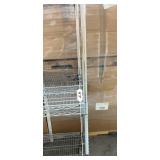 MSRP $2,000+ METRO SUPER ERECTA MOBILE WIRE SHELVING UNIT, 72"H x 60"W x 18"D CHROME STORAGE RACK, HEAVY-DUTY LOCKING CASTERS, NSF COMMERCIAL GRADE - GREAT CONDITION!