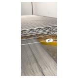 MSRP $3,000+ METRO SUPER ERECTA MOBILE STORAGE CART, 72"H x 60"W x 18"D, SOLID STAINLESS LOWER SHELF, CHROME WIRE SHELVING, PERFECT FOR MEDICAL SUPPLIES, INVENTORY, WAREHOUSE STORAGE, RESTAURANT OPERA