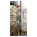 MSRP $3,000+ METRO SUPER ERECTA MOBILE STORAGE CART, 72"H x 60"W x 18"D, SOLID STAINLESS LOWER SHELF, CHROME WIRE SHELVING, PERFECT FOR MEDICAL SUPPLIES, INVENTORY, WAREHOUSE STORAGE, RESTAURANT OPERA