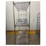 MSRP $3,000+ METRO SUPER ERECTA MOBILE FILE & STORAGE RACK, 72"H x 60"W x 24"D, WIRE DOCUMENT DIVIDERS, LOCKING CASTERS, CHROME NSF COMMERCIAL SHELVING SYSTEM FOR INVENTORY MANAGEMENT, WAREHOUSE, 