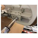 MSRP $1,200+ A-DEC 1601 DENTAL OPERATOR STOOL, ADJUSTABLE HEIGHT ERGONOMIC CLINIC CHAIR, VINYL UPHOLSTERY, 5-STAR MOBILE BASE, SMOOTH ROLLING CASTERS