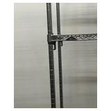 MSRP $2500+ METRO SUPER ERECTA MOBILE STORAGE RACK, 84"H x 72"W x 18"D, 4-TIER CHROME WIRE SHELVING SYSTEM, HEAVY-DUTY LOCKING CASTERS, NSF COMMERCIAL GRADE FOR MEDICAL, LAB, WAREHOUSE & RETAIL ST