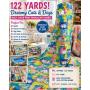 $50,000+ WHOLESALE VALUE BIRD & CRONIN MFG CLOSURE TEXTILE LIQUIDATION! GIANT FABRIC ROLLS, LAMINATED FOAM, BATTING, HOOK & LOOP MATERIALS, INDUS