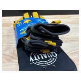 Hydra Hyde Leather Work Gloves 2 Pairs Medium