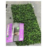 Artificial Hedge Wall Panel with Lights
