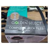 Composite Deck Tiles 8 Tiles 12"x12"