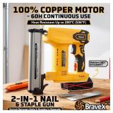 Bravex Cordless 18 Gauge Nail Gun