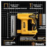 Bravex Cordless 18 Gauge Nail Gun