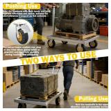 Hrwug Heavy Duty Push Cart Dolly