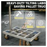 Hrwug Heavy Duty Push Cart Dolly