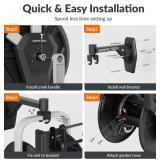 Giraffe Tools Garden Hose Reel Wall Mount
